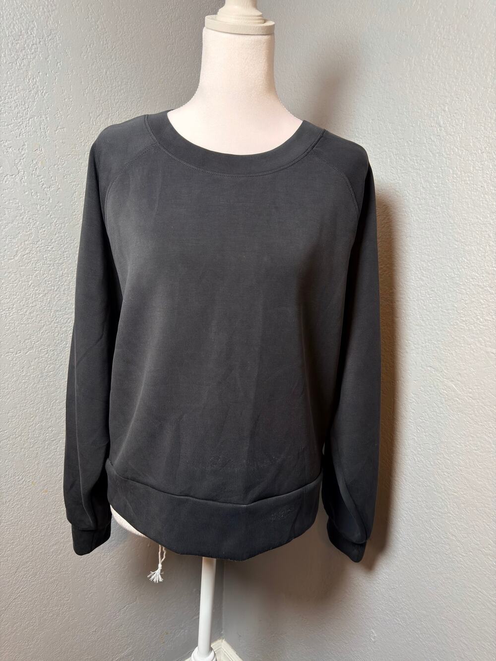Member's Mark Women's Black Crewneck Pullover XL Black NWT